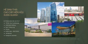 Hệ sinh thái quanh iconia lakeside mipec 54 tố hữu